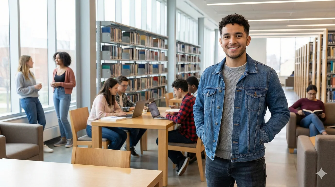 Estudiante acreditando el bachillerato con prepa en un examen Ceneval